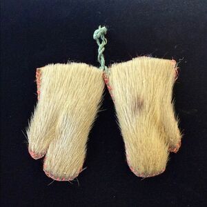 Unique Mitts in earless seals Christmas ornament